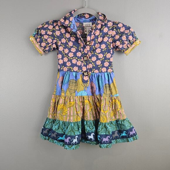 Matilda Jane Short Sleeve Dress Size 4 - Picture 1 of 6